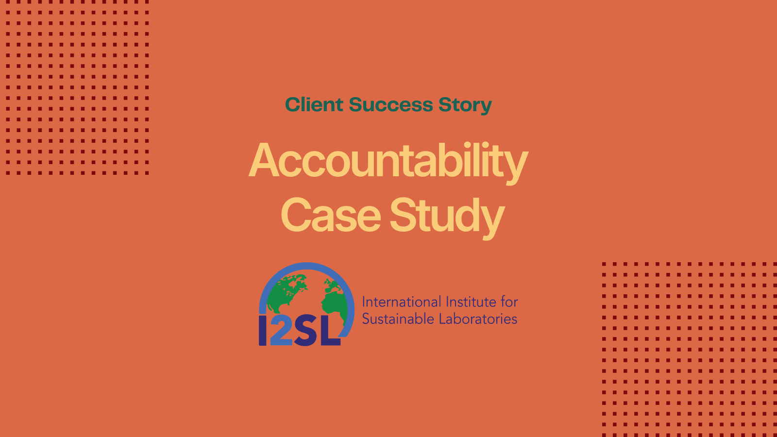 An Accountability Case Study Cover Img for I2SL